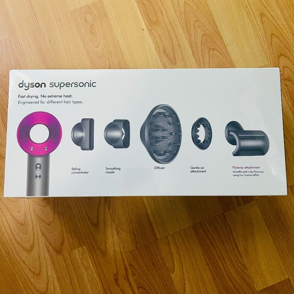 Dyson Supersonic Hair Dryer Pink Fuscia - Picture 1 of 3
